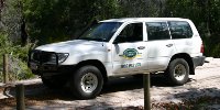 Fraser Island 4WD hire with Aussie Trax 4x4 Rentals - Toyota Land Cruiser