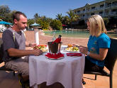 Accommodation Fraser Island - Eurong Beach Resort Pool eating