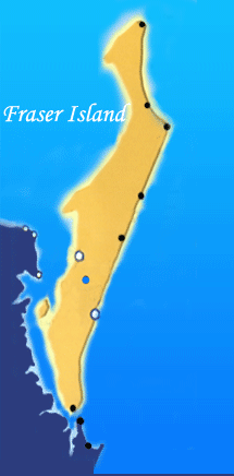 Fraser Island - Fraser Island Map