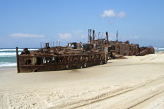 Frazer Island Maheno shipwreck