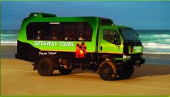Fraser Island Tours - Getaway Tours Bus