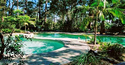 Kingfisher Bay Resort Pool Fraser Island