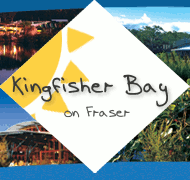 Kingfisher Bay Resort and Village Fraser Island Queensland Australia Logo